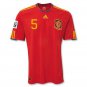 SPAIN Home Size XL Carles PUYOL +World Cup 2010 Patch New