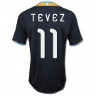 ARGENTINA Away Size XL Carlos TEVEZ #11 New Dark Blue 2011
