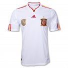 SPAIN Away Size XL +World Champions Patch New White 2011