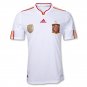 SPAIN Away Size XL +World Champions Patch New White 2011