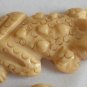 Tibet Yak Bone Hand Carved Cabrite Lizard Amulet Pendant IB07