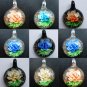 1pcs Glass Lampwork Hand Art Craft Colorful Cheap Jewelry Pendant with Necklace Cord SC094-100