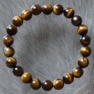Natural Tiger Eye Gemstone Buddhist Mala Bracelet BG21