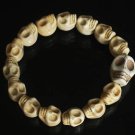 Cool White Turquoise Skulls Chain Bracelet for Men Women ZZ210