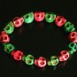 Cool Hot Pink Light Green Turquoise Skulls Chain Bracelet for Men Women ZZ206