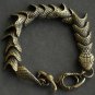 Alloy Zinic Brass Cool Male Men's Gift Joint Section Snake Python Boa Anaconda Bracelet EB2009