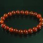 Tibet Red Agate Gemstone Beads Buddhist Mala Bracelet WZ228