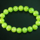 Tibetan Bean Green Gemstone Bead Buddhist Mala Bracelet WZ210