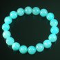 Tibetan Baby Blue Gemstone Bead Buddhist Mala Bracelet WZ208