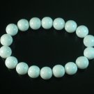 Tibetan White Gemstone Bead Buddhist Mala Bracelet WZ207