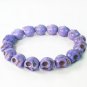 Purple Turquoise Skulls Chain Bracelet for Men Women ZZ222
