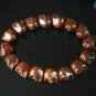 Brown Turquoise Skulls Chain Bracelet for Men Women ZZ2152