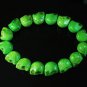 Green Turquoise Skulls Chain Bracelet for Men Women ZZ2153