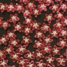 1000 pcs Wedding Dress Accessories Silvertone Dot Pink Red Resin Star Flower Beads Findings ZZ5113