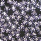 1000 pcs Wedding Dress Accessories Silvertone Dot Purple Resin Star Flower Beads Findings ZZ5118