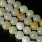 10 Strand 15inch Polished Light Color Gemstone Loose 0.4inch Beads ZZ5097
