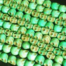 10 Strand 15inch Jewelry Findings Accessories Green Turquoise Skull Beads ZZ5203