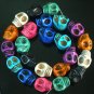 10 Strand (23pcs/s) Jewelry Findings Accessories Mixed Turquoise Skull Beads ZZ5072