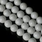 10 Strand 15inch Polished White Gemstone Loose 0.3inch Beads ZZ5085