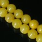 10 Strand 15inch Polished Yellow Gemstone Loose 0.5inch Beads ZZ5101