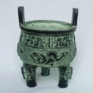 Alloy Bronze Chinese Exquisite Veins Pattern Ding Pot Imitation EZ037