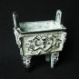 Alloy Bronze Chinese Exquisite Veins Pattern Ding Pot Imitation EZ058