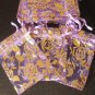 50pcs Purple 2.7x3.5inch(7x9cm) Organza Bags Pouch for Gift Jewelry Random Design
