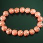 Wholesale 12pcs Tibetan Pink Red Gemstone Bead Buddhist Mala Bracelet WZ221