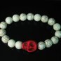 Wholesale 12pcs Turquoise Colorful Red Skull White Veins Beads Stretch Bracelet ZZ2130