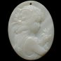 Sea Shell Mother of Pearl Carved Beauty Pendant GZ005