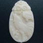 Natural Sea Shell Mother of Pearl Carved Rooster Cock Chook One of Zodiac Animal Pendant