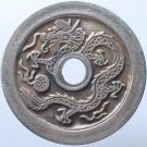 Chinese Feng Shui Bronze Coin - Dragon Phoniex Flower 202
