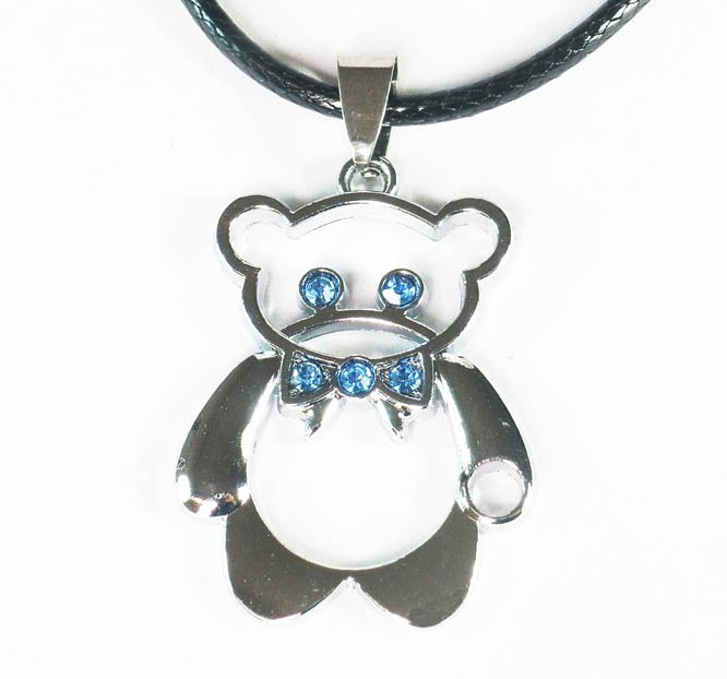 Tungsten Bronze Alloy Plated Bear Pendant EB026