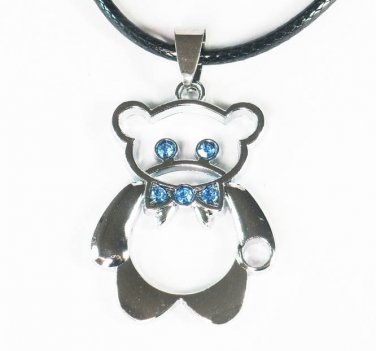 Tungsten Bronze Alloy Plated Bear Pendant EB026