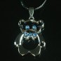 Tungsten Bronze Alloy Plated Bear Pendant EB026
