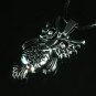 Tungsten Bronze Alloy Plated NightCat Owl Pendant EB029
