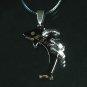 Tungsten Bronze Alloy Plated Dolphin Pendant EB035