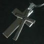 Tungsten Bronze Alloy Plated Cross Pendant ED012