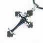 Tungsten Bronze Alloy Plated Cross Pendant ED013