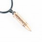 Tungsten Bronze Alloy Plated Bullet-shape Pendant EZ071