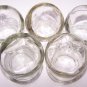 SET OF 5 GLASS MASSAGE CUPS. CHINESE MASSAGE THERAPY. NEW