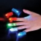 Finger Lights with solid synthetic glass bulb instead of glass is crashproof and no harm to human