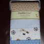Cuddle Time -- 4 Receiving Blankets -- New With Tags