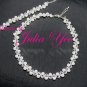 Innocence - White snowy handcrafted Swarovski necklace