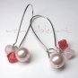 Beadalicia ~ Swarovski Crystals & Pearl Earrings