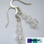 ~Innocence~ .Swarovski Crystal Earrings