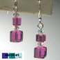 Swarovski Earrings for Wedding Brides, Bridesmaid ~ .925 Sterling Silver