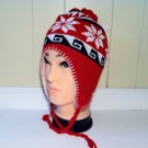 Unisex Beanie Hat Knit Ski Snow Earflap Pattern Cap Warm Trapper Winter Mens