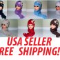 Winter Knit Hat Scarf Set heavy warm stylish pretty womens FREE SHIPPING USA.