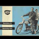 NSU QUICKLY SERVICE REPAIR & PARTS MANUALS Set -410pgs!